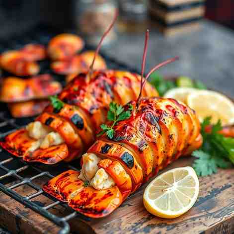 Grilled Spiny Lobster Tails - Cape Verdean Recipe & Grill